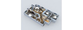 1,258 sq ft