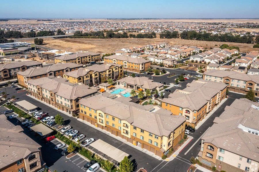 Ariel view of community