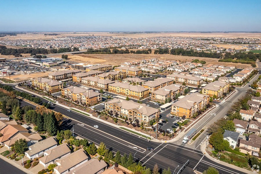 Ariel view of community