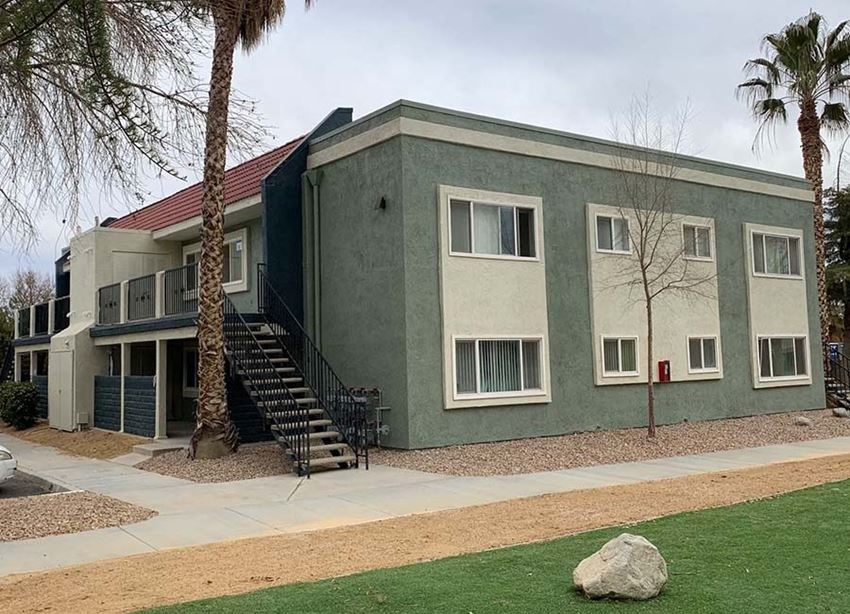 Building exterior with walkway - Photo Gallery