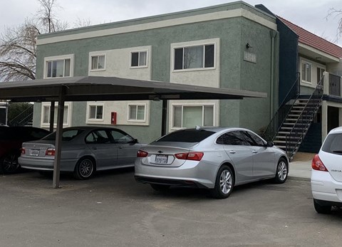 Carport parking at VILLAGE POINTE, LANCASTER, 93535