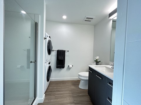 Bathroom at DOCK 59 APARTMENTS, PORTLAND