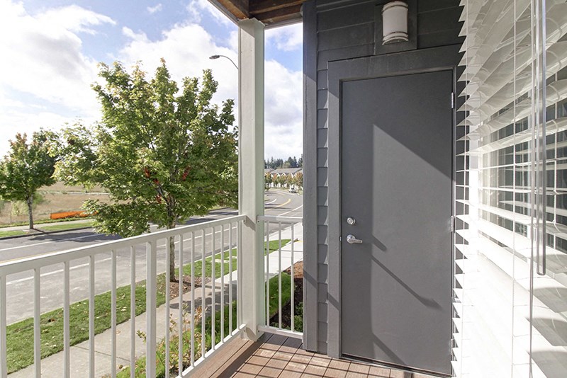 Private Balcony | Briggs Village Apartments in OLYMPIA, WA 98501