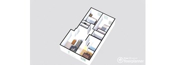 2 Bedroom Floorplan