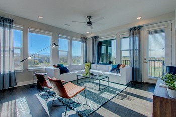 Spacious Living Rooms at Fusion 355 in Broomfield, CO 80021