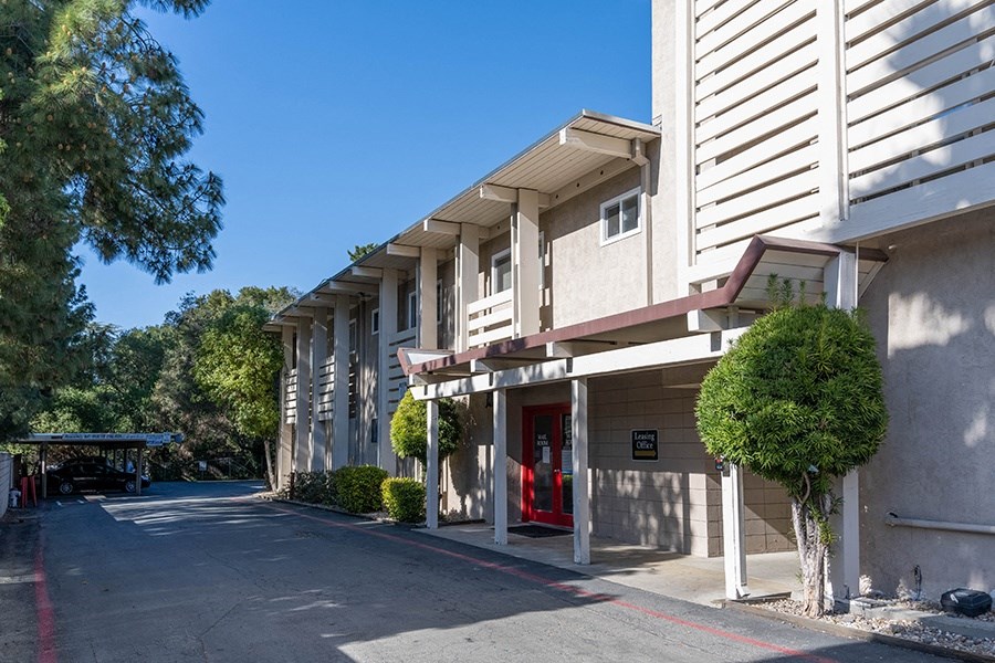 Exterior of building 