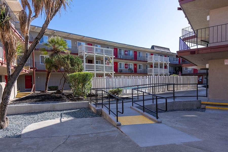 Exterior of building 