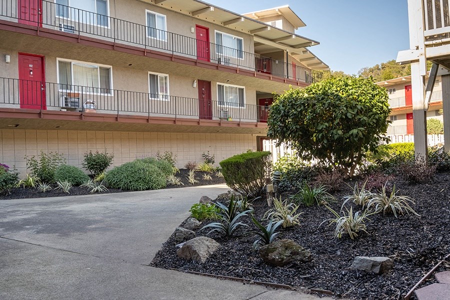 Exterior of building 