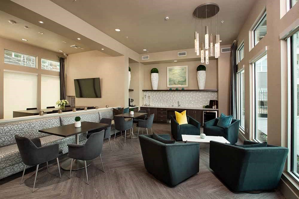 clubhouse seating at ALLURE AT 2920, California, 95356
