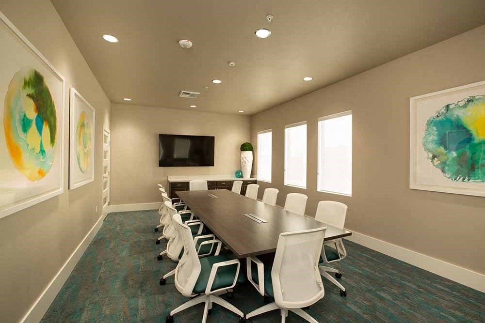 conference room with seating at ALLURE AT 2920, Modesto, CA