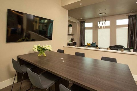 elounge with seating at ALLURE AT 2920, Modesto, California