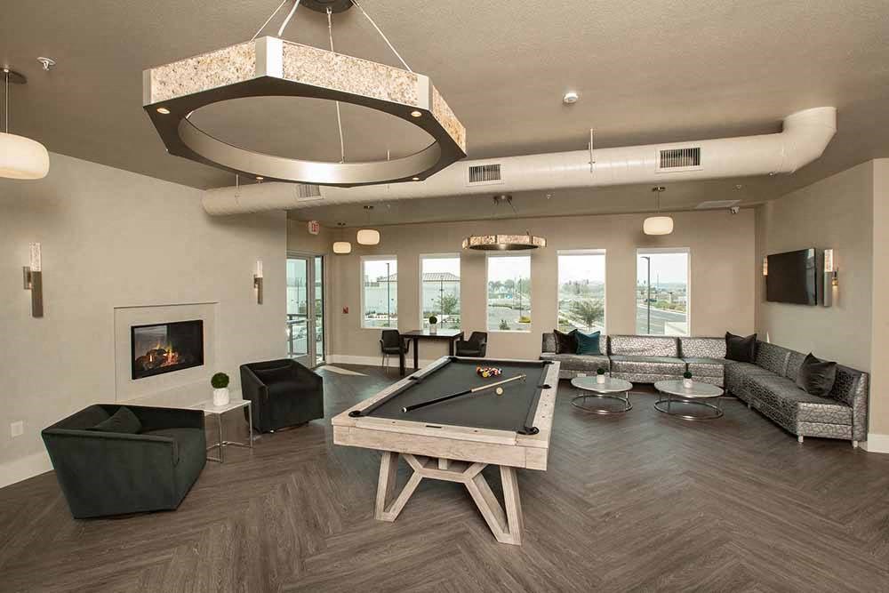 game room with pool table at ALLURE AT 2920, California, 95356