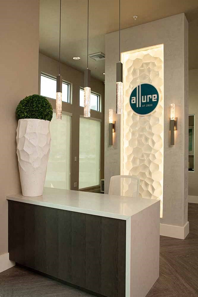 Reception desk at ALLURE AT 2920, Modesto, CA, 95356