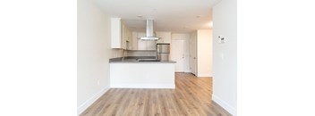 Kitchen and Living Room