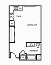 Studio floor plan