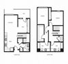 three bedroom floor plan l Orion Apartments in Oakland