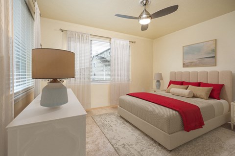 Gorgeous Bedroom at Fairview Village Homes, Fairview, Oregon