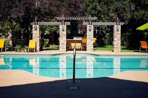 Pool with Pergola