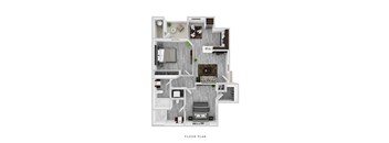 Orbit Floor Plan at Spin Apartments, Nevada
