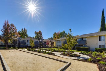 Apartments for Rent Rocklin - The Everette - Bocce Ball Court with Lush Landscaping - Photo Gallery 6
