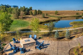 Outdoor Patio and Firepit | Fusion 355 in Broomfield, CO 80021 - Photo Gallery 3