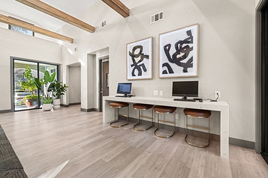 The preserve clubhouse common areas