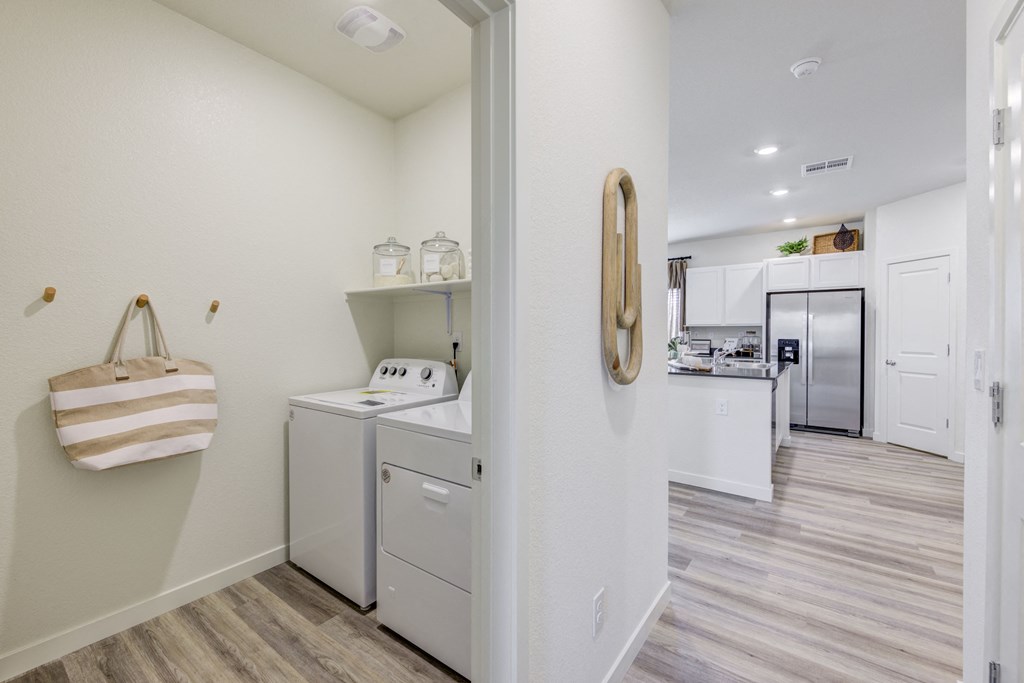our apartments offer a laundry room with washer and dryer