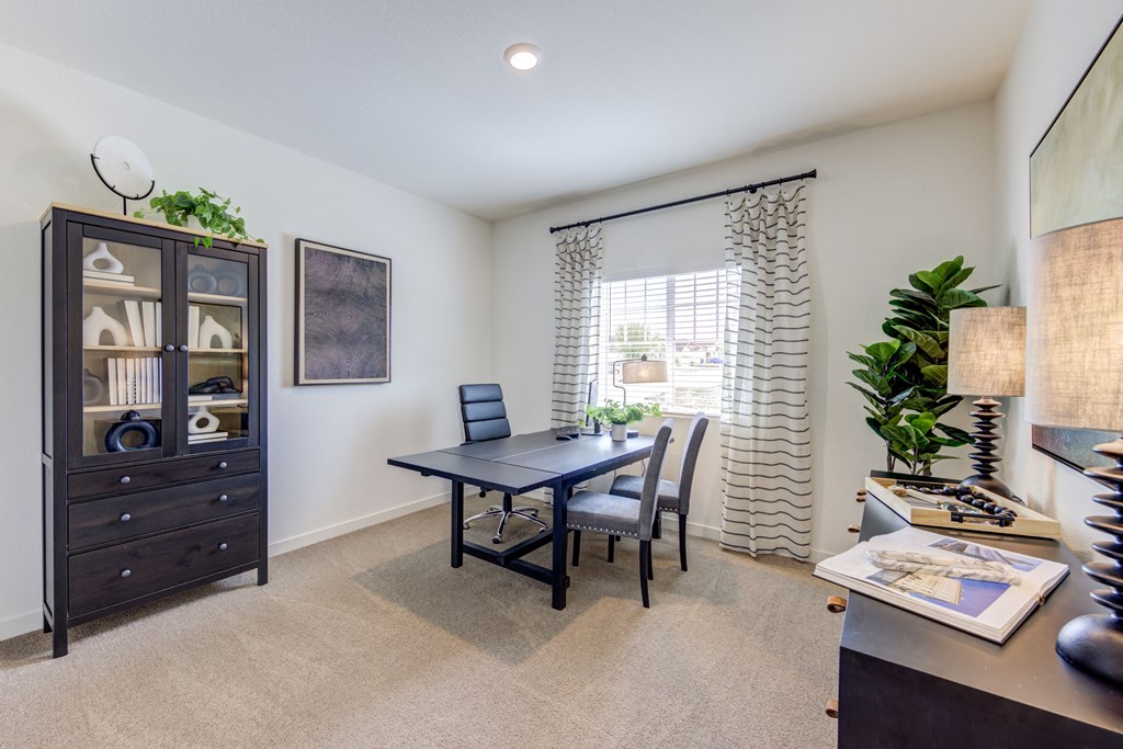 the enclave at homecoming terra vista dining room