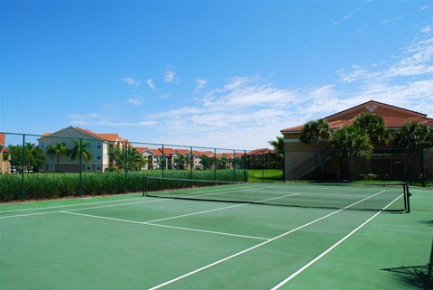 Renaissance tennis court at Renaissance, West Palm Beach