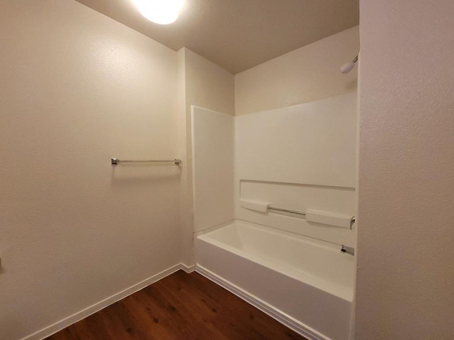 large bathroom with tub