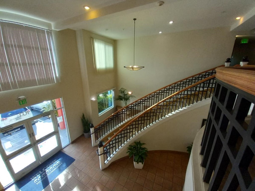 Decorated Entrance And Lobby Area at Borregas Court Apartments, California, 94089