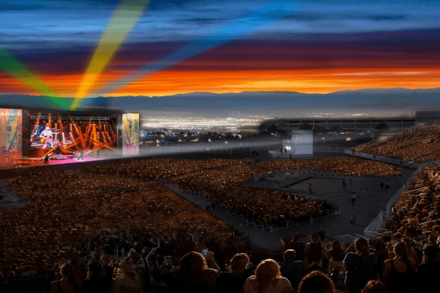 Nugget Event Center at Night