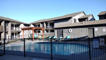 The Grandon pool area with lounge chairs - Photo Gallery 5