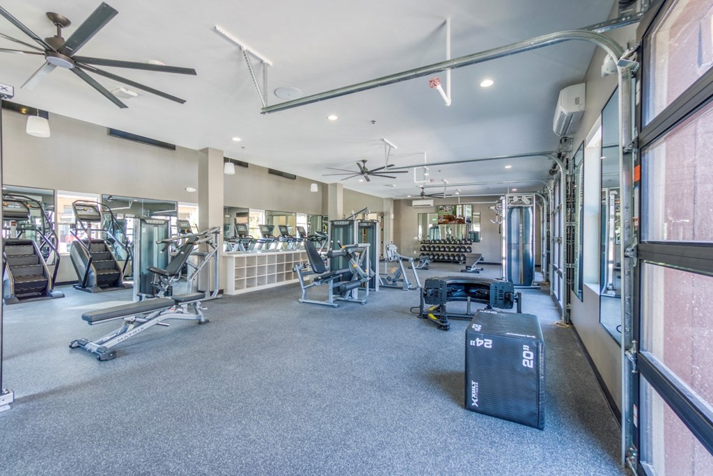 Double R  fitness center with cardio and weight equipment