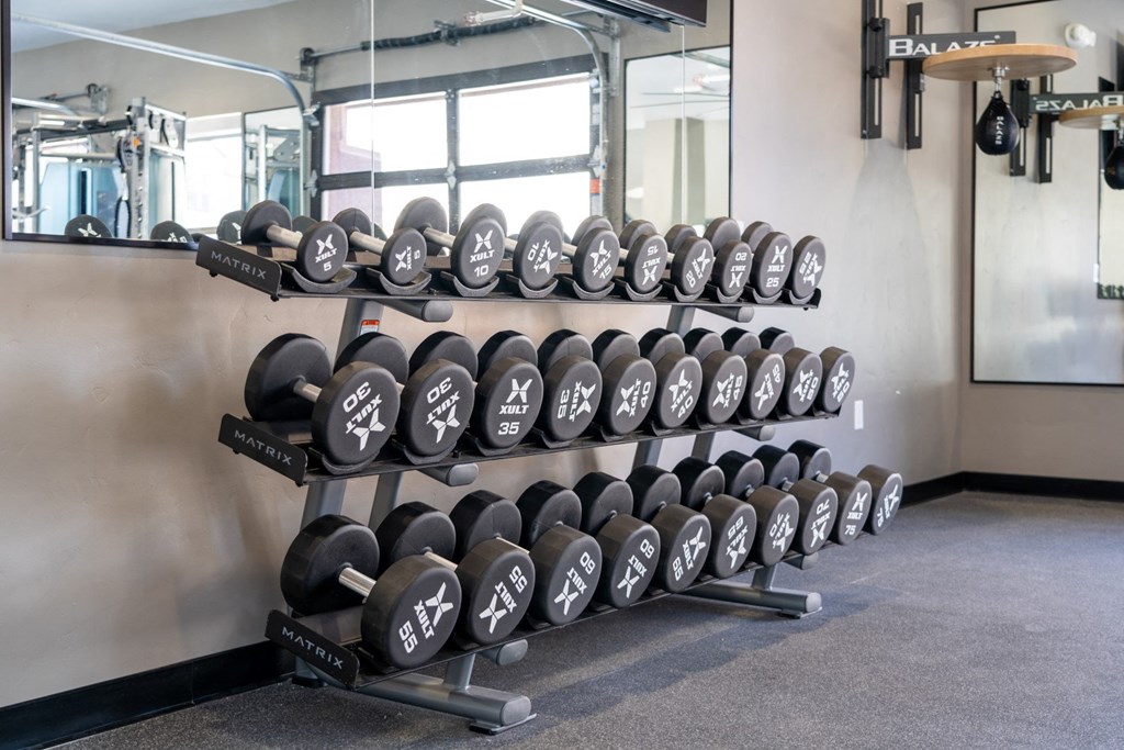 Double R fitness center with free weights