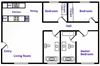 3X2 Floor Plans Available at Sunrise Village