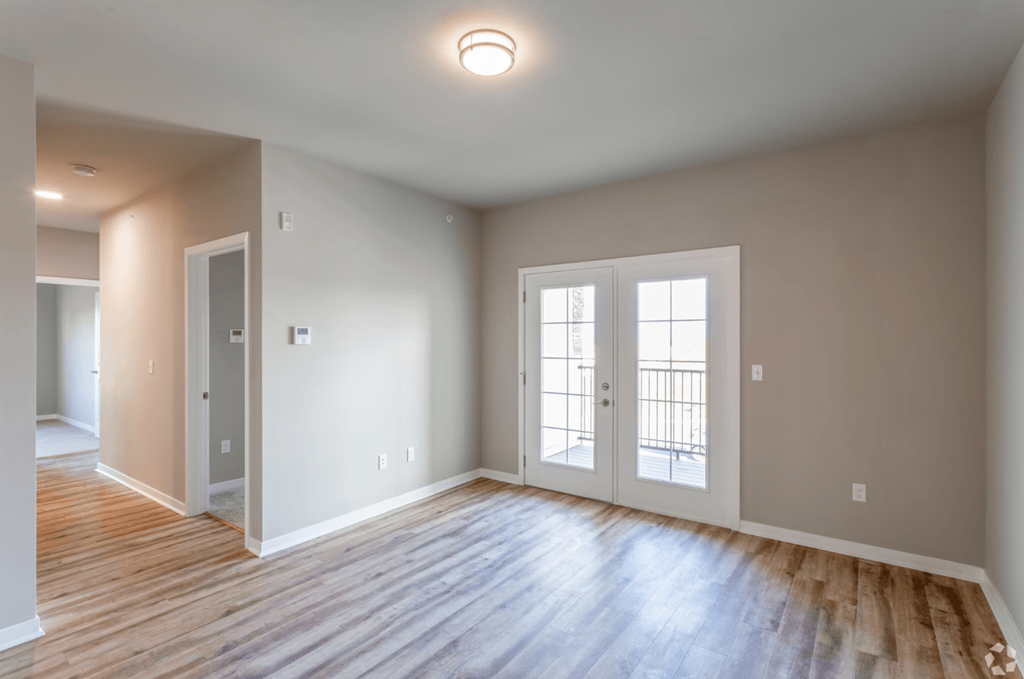 large living room space