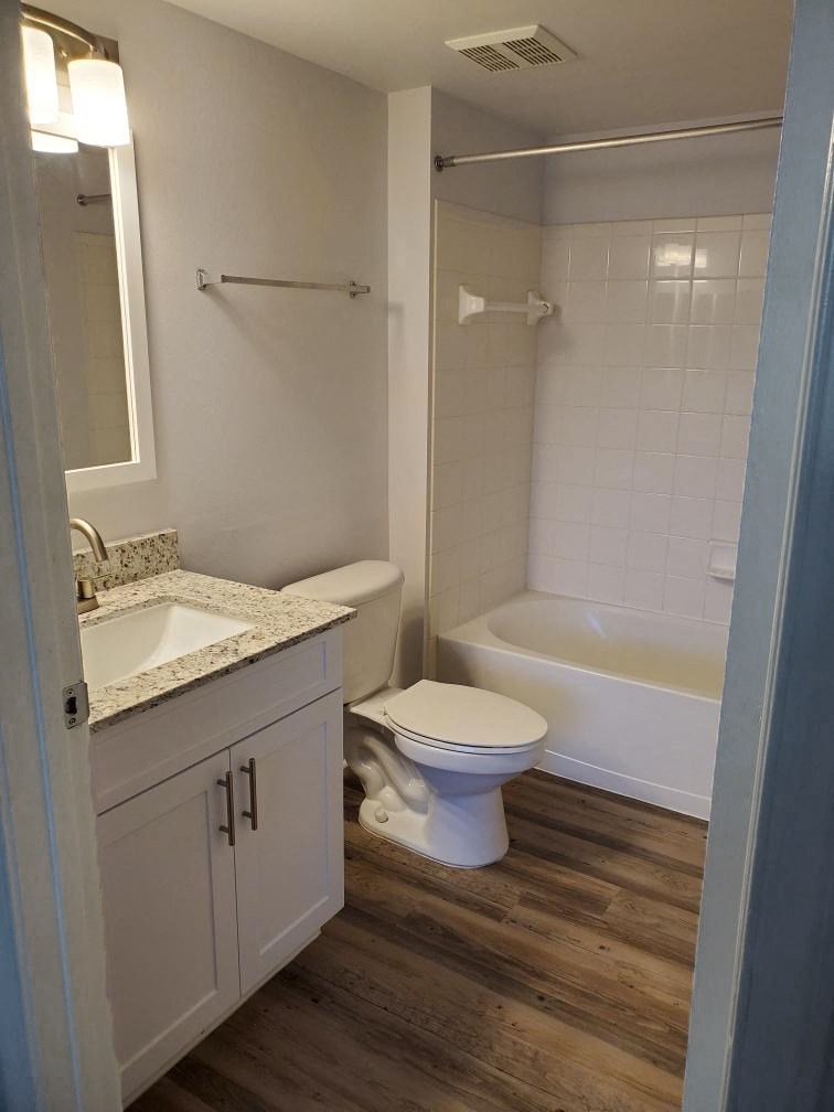 Bathroom toilet at San Marco Apartments, Florida 32174