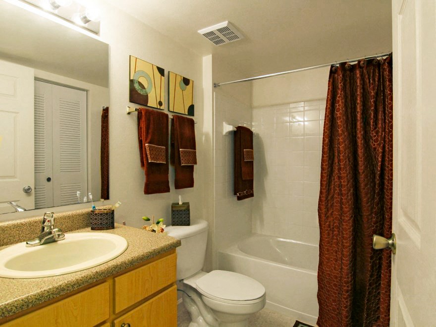 Bathroom at San Marco Apartments, Florida