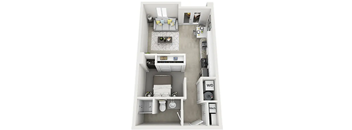 Studio floor plan