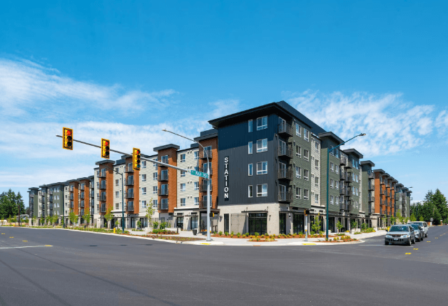 Apartment Building Exterior at STATION BY VINTAGE, Washington