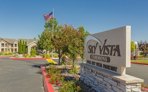 Entrance sign