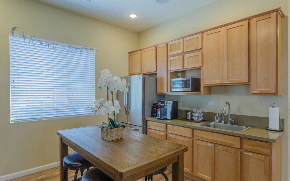 Kitchen bar in clubhouse