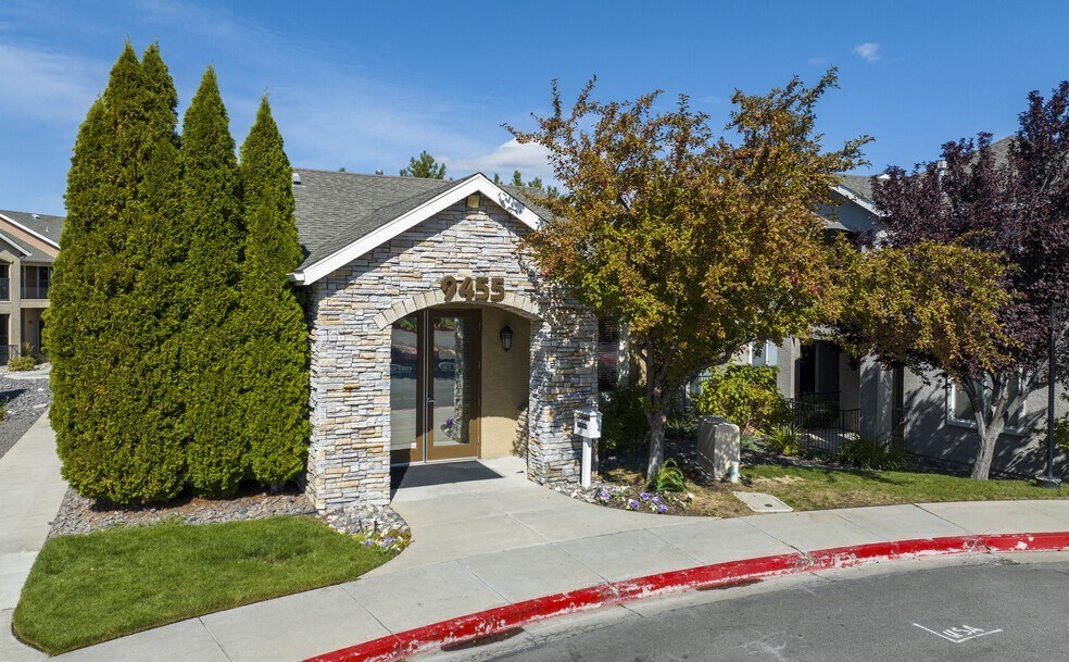 Outside leasing office