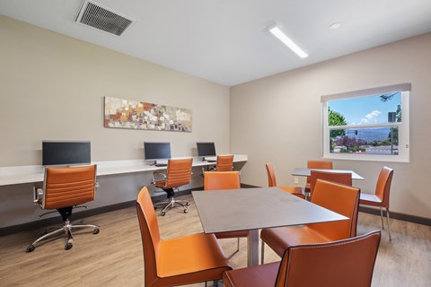 Business center Business center at South Peak by Vintage, Reno, 89521