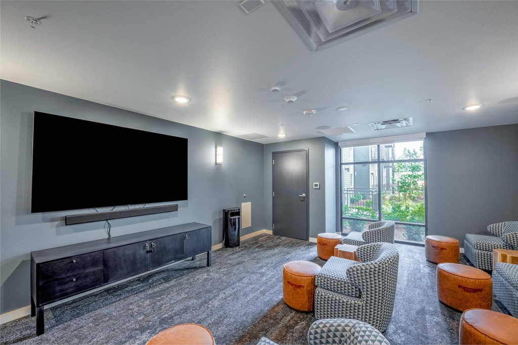 Media Lounge at STATION BY VINTAGE, COVINGTON Washington