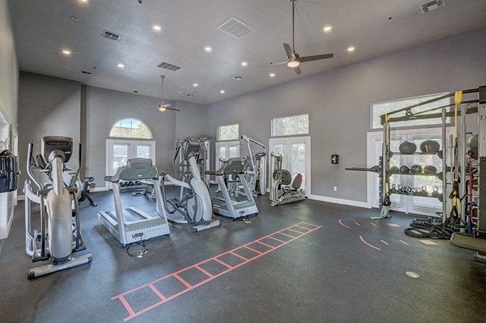Fitness Center Cardio Area
