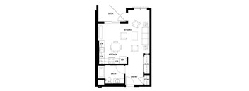 Studio floor plan