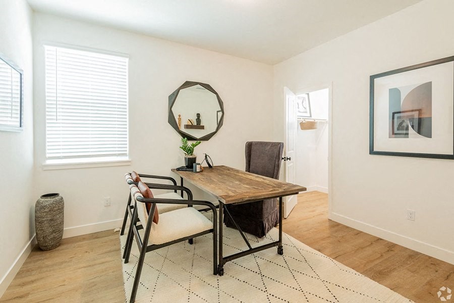 Crocker Village guest bedroom or office spac