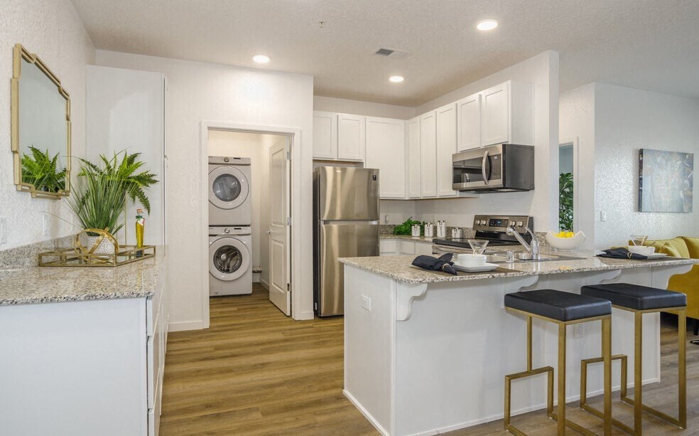 Open concept kitchen